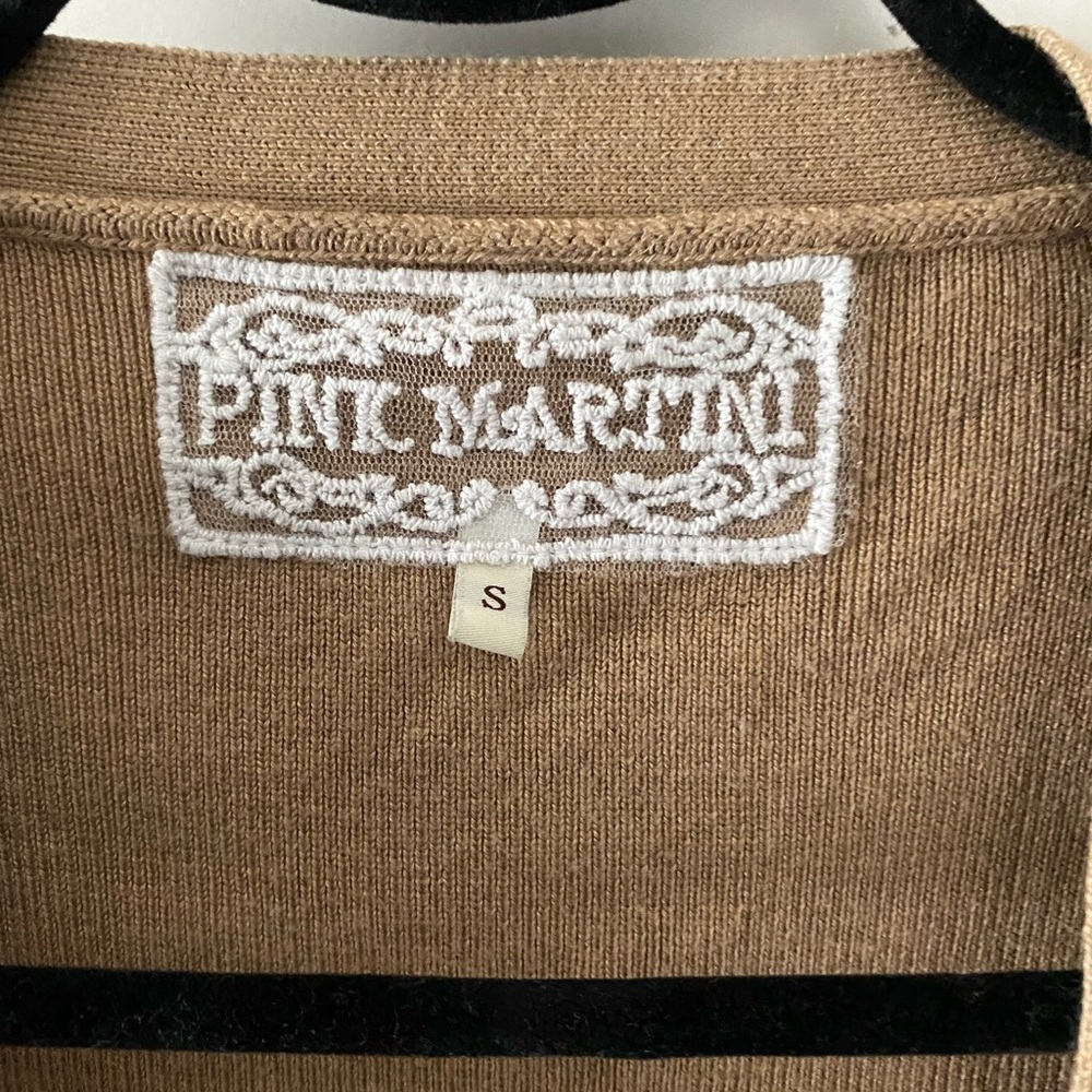 Long Pink Martini cardigan
